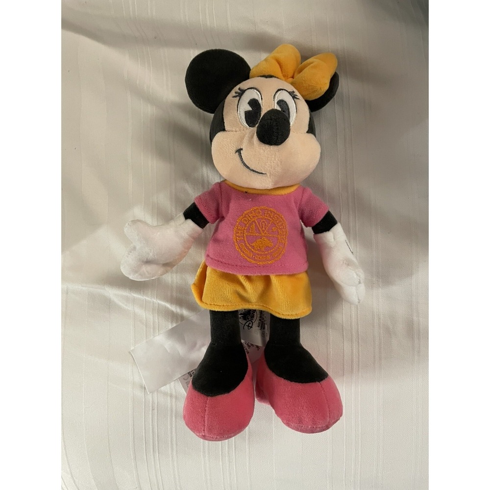 NEW Walt Disney World Animal Kingdom Dinoland Small Plush Prize Minnie‎ Mouse